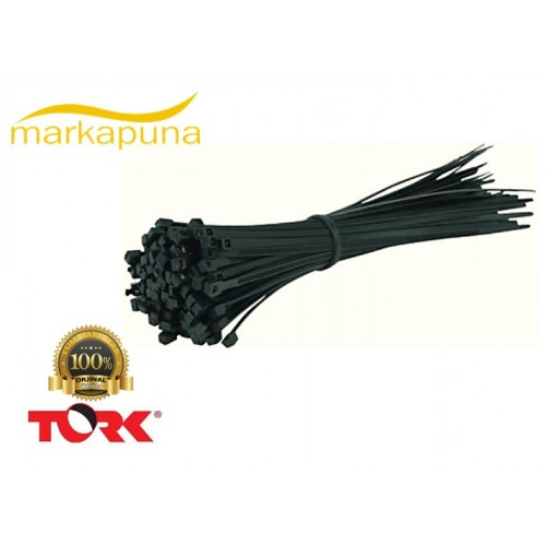 Tork TKB-200S-B 200x4.8mm Siyah Kablo Bağı 100’lü