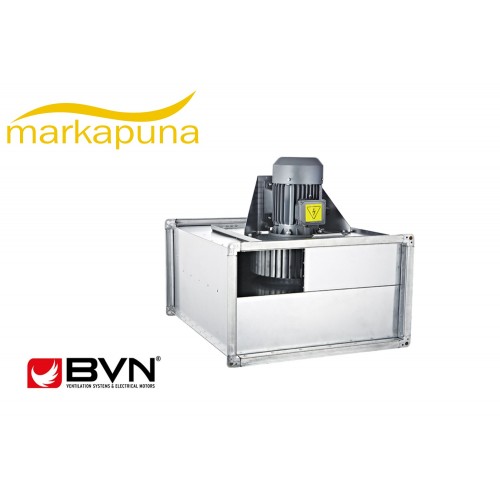 BVN Bahçıvan BSKF-R 250-4 M 220 Volt Monofaze Öne Eğimli 1740 m³/h Harici Motorlu Dikdörtgen Kanal Fanı