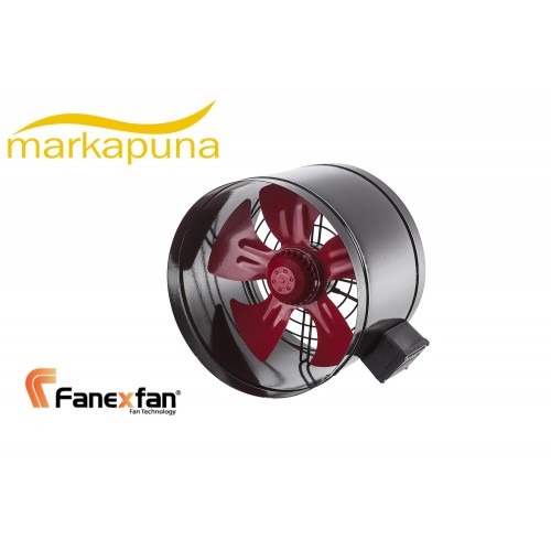 Fanex DRPKT 200 Dıştan Rotorlu Kanal Tipi Aksiyel Sirkülasyon Fan