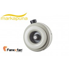 Fanexfan LKT 100-B Geriye Eğimli Yuvarlak Kanal Fanı