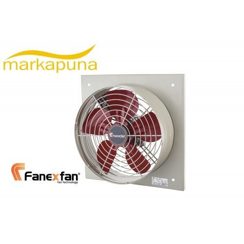 Fanexfan PSMK 450 Monofaze Kare Kasa Metal Pervane Aksiyal Fan
