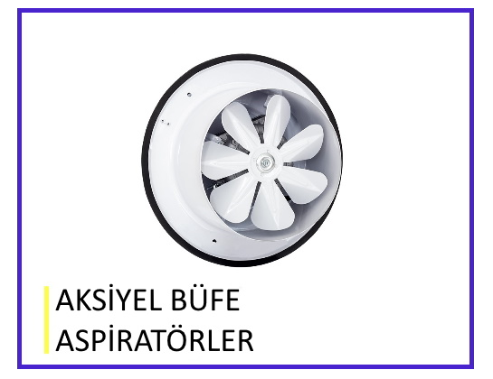 aksiyel büfe fanı